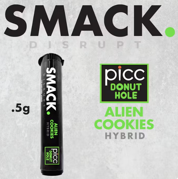 Alien Cookies | SMACK. Infused Pre-Roll | .5g