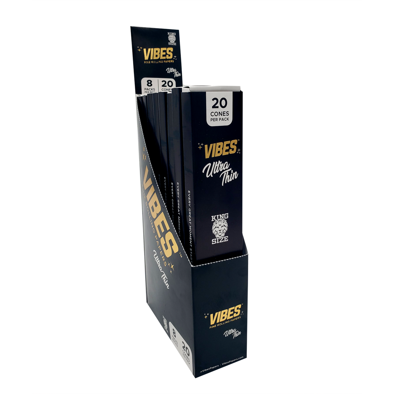 Ultra Thin Cones| 1 1/4 40PK