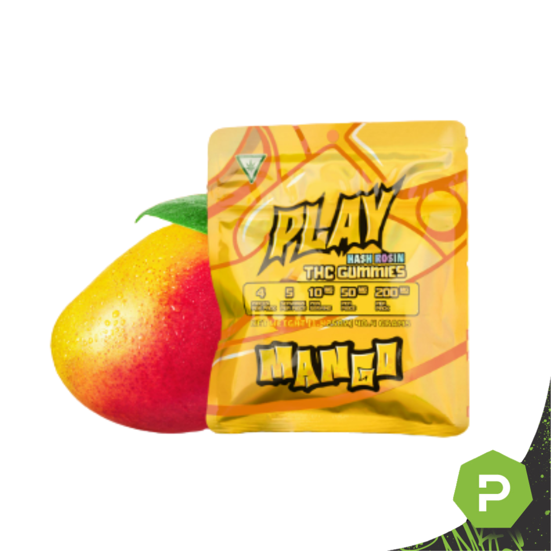 PLAY | 200mg Gummies | Mango