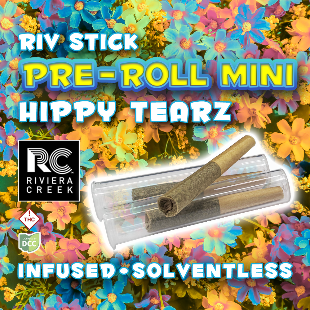 Hippy Tearz Infused Pre Roll Minis (0.33g/3 Pk)
