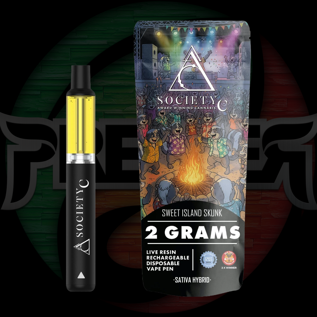 Society C Live Resin Disposable Sweet Island Skunk