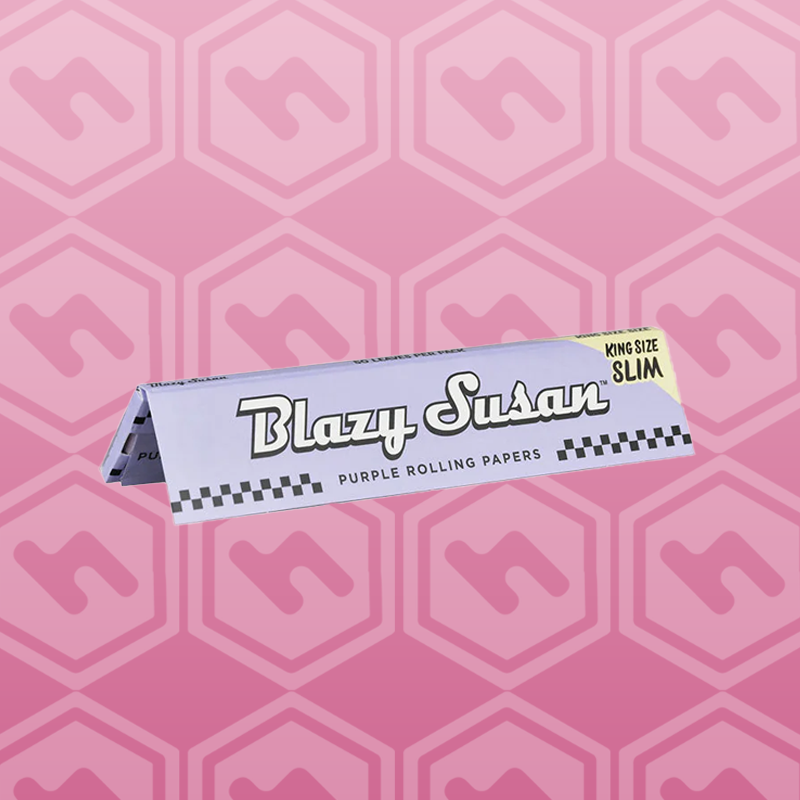 Blazy Susan | Purple Rolling Papers | King Size Slim