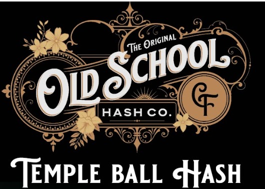 Old School Hash Co. Temple Ball   Super Glue