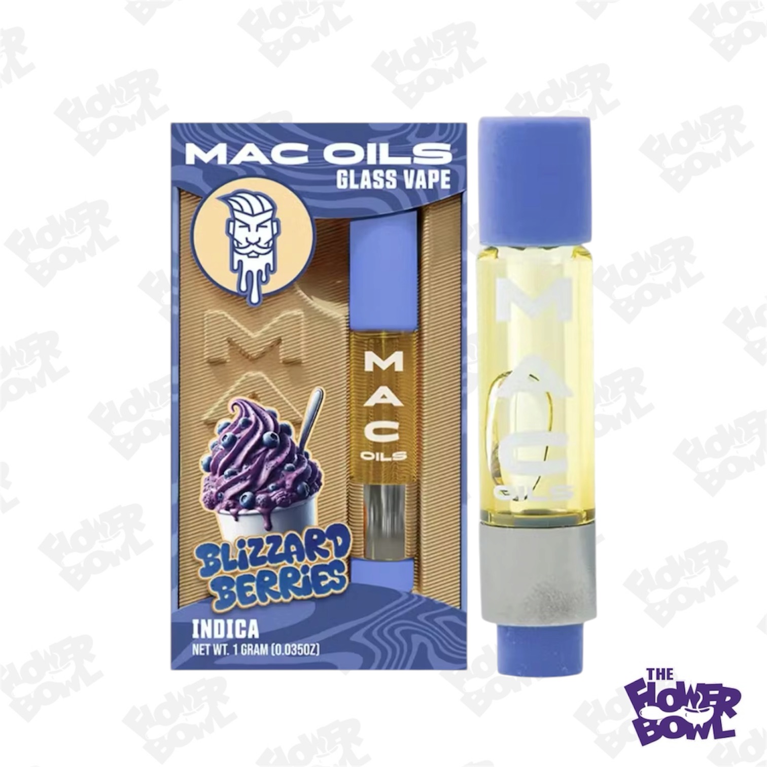 Mac Oils: Blizzard Berriez Cart 1g (I)