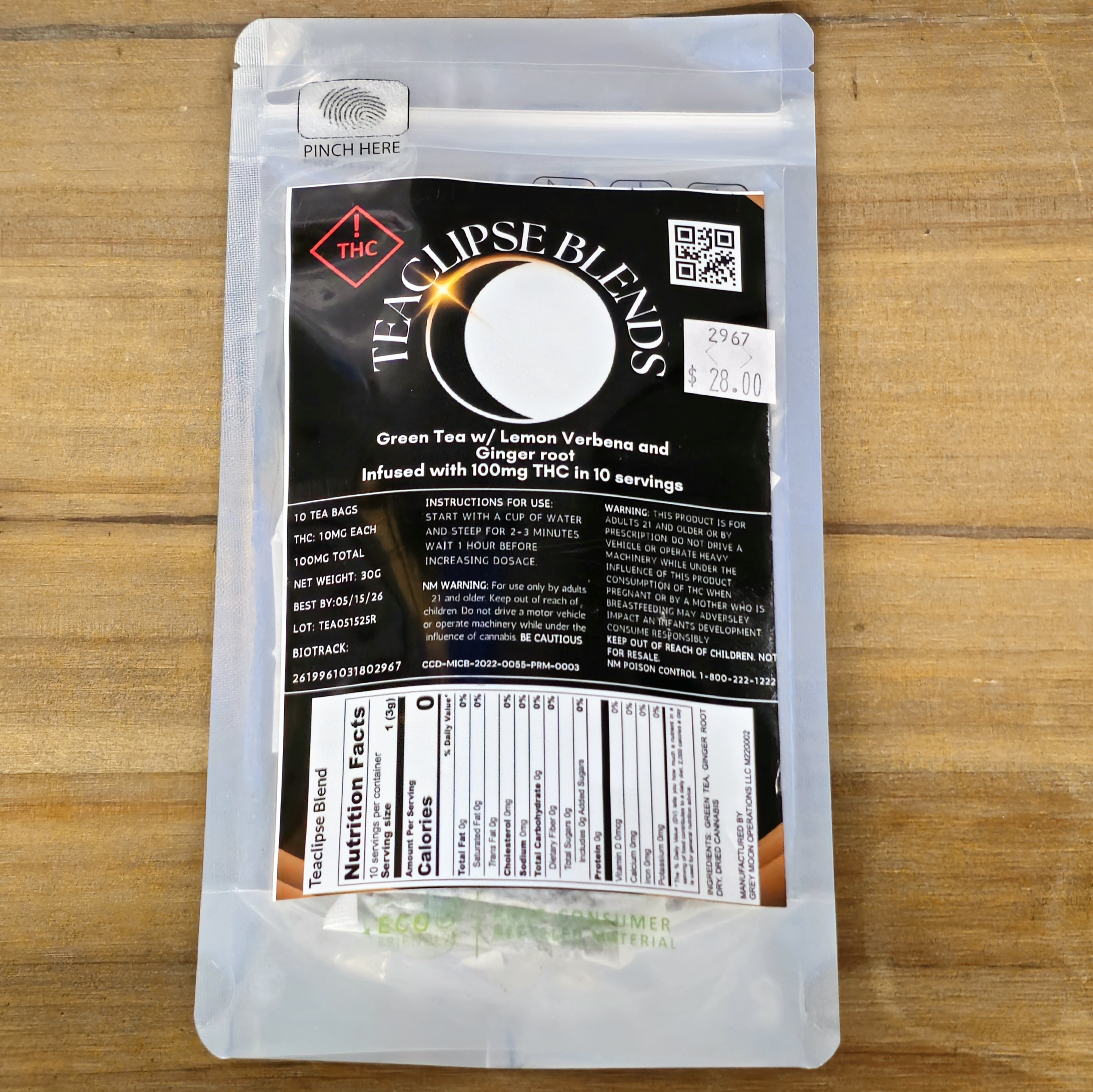 Teaclipse Blends | 100MG | 2967