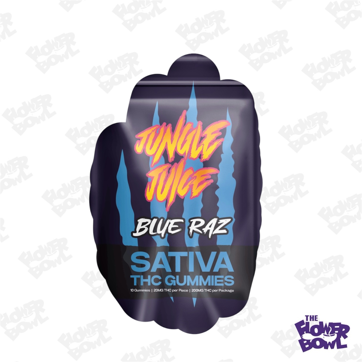 Jungle Juice: Blue Raz 200mg (S)