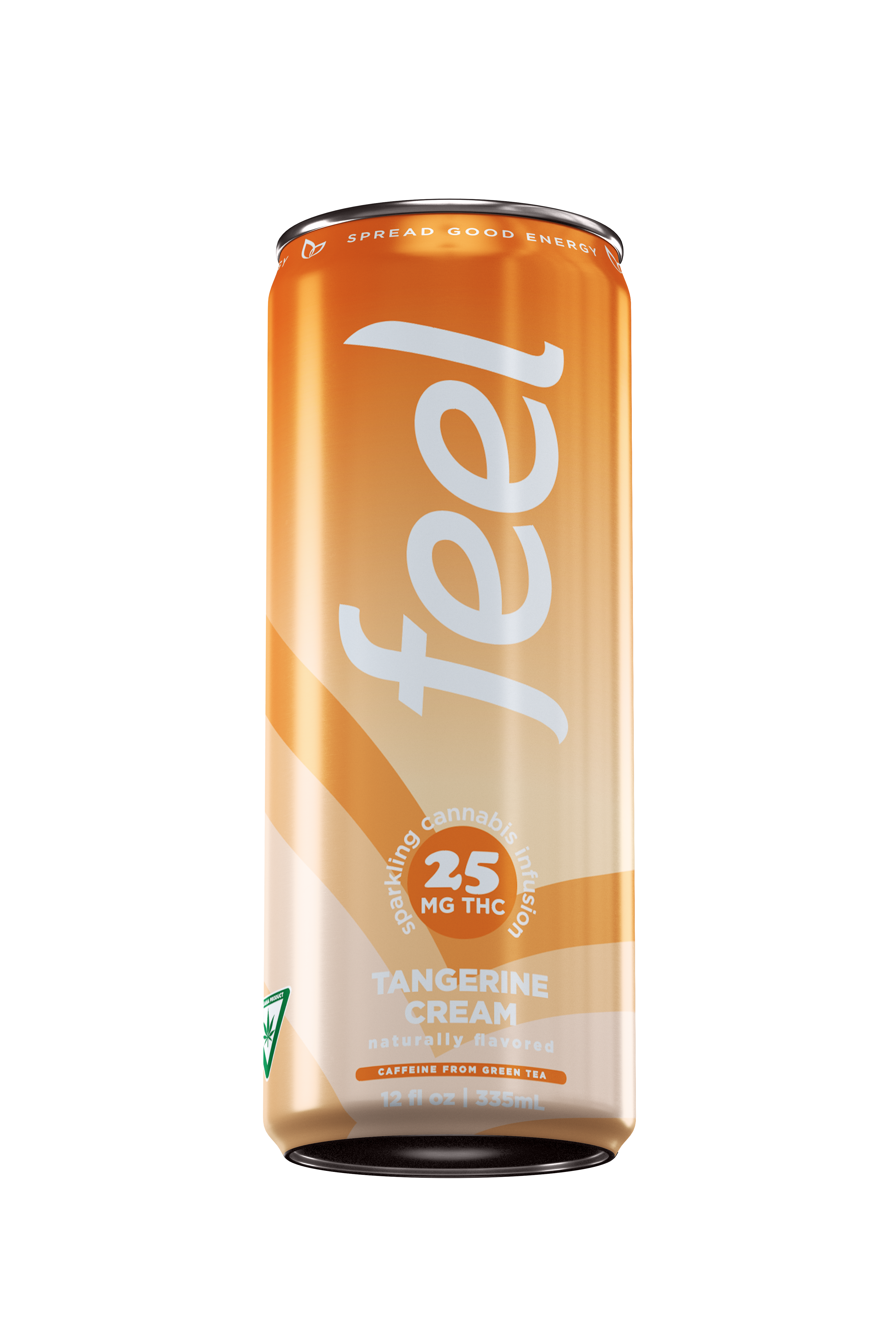 Tangerine Cream Seltzer | 25mg