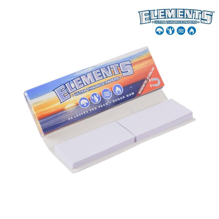 Elements: Connoisseur 1 1/4 Ultimate Rolling Papers w/Tips