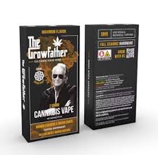 The Growfather | Vape | Disposable | Mango Custard Green Crack | Cold Pressed | Live Rosin Terpenes x Liquid Diamond | 2g-Sativa Hybrid