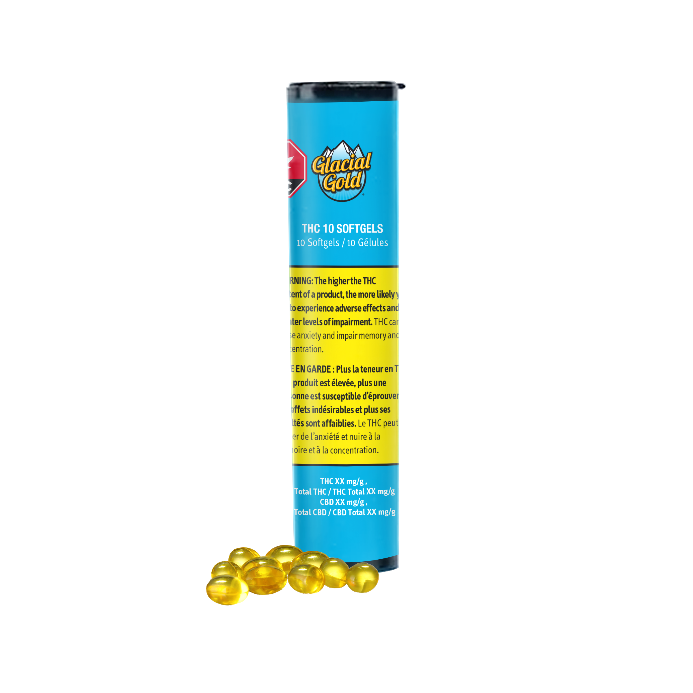 THC 10 Softgels | 10-pack (100mg THC)