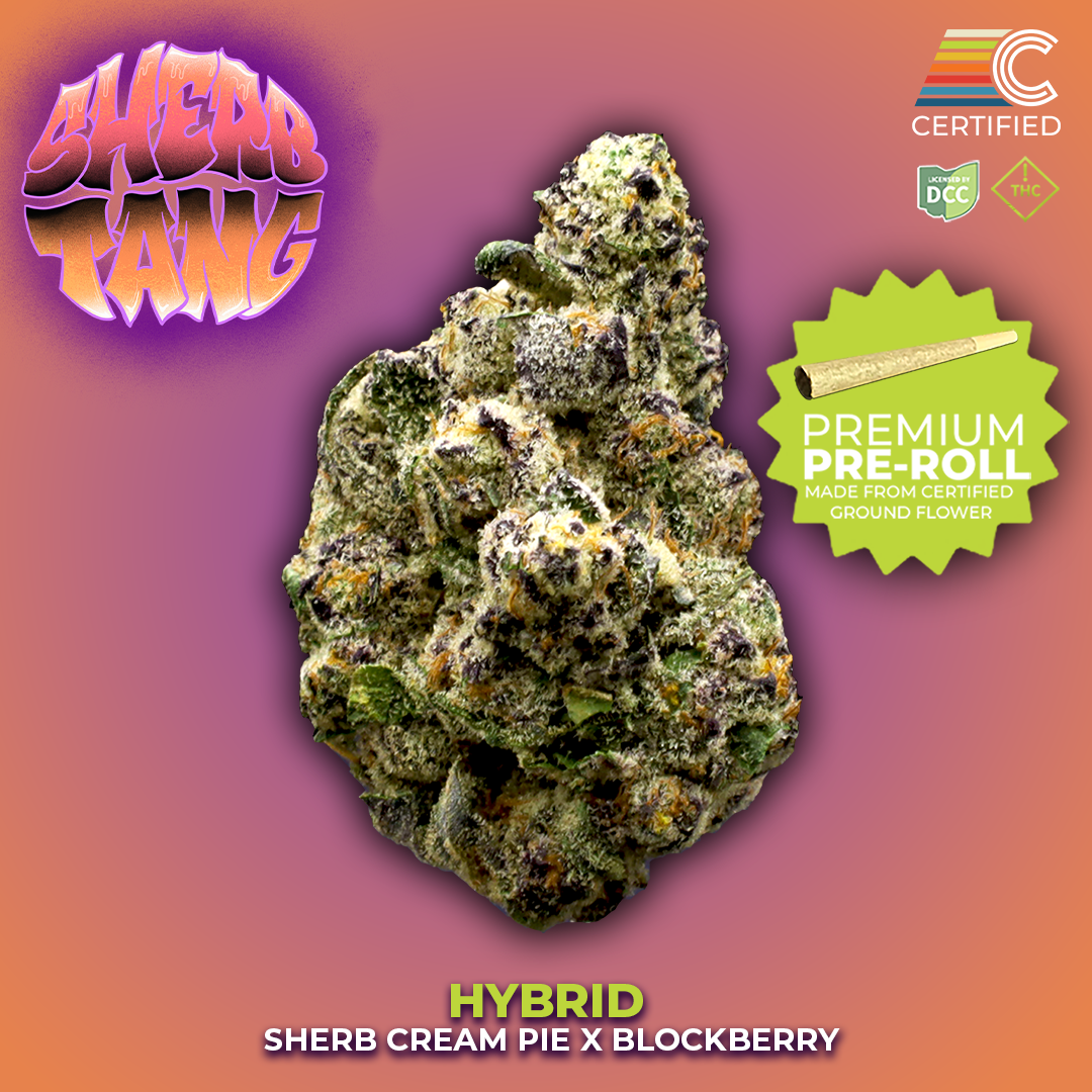 Cultivators | Sherbtang #1 Pre-Roll (SSU) | 1g | Hybrid