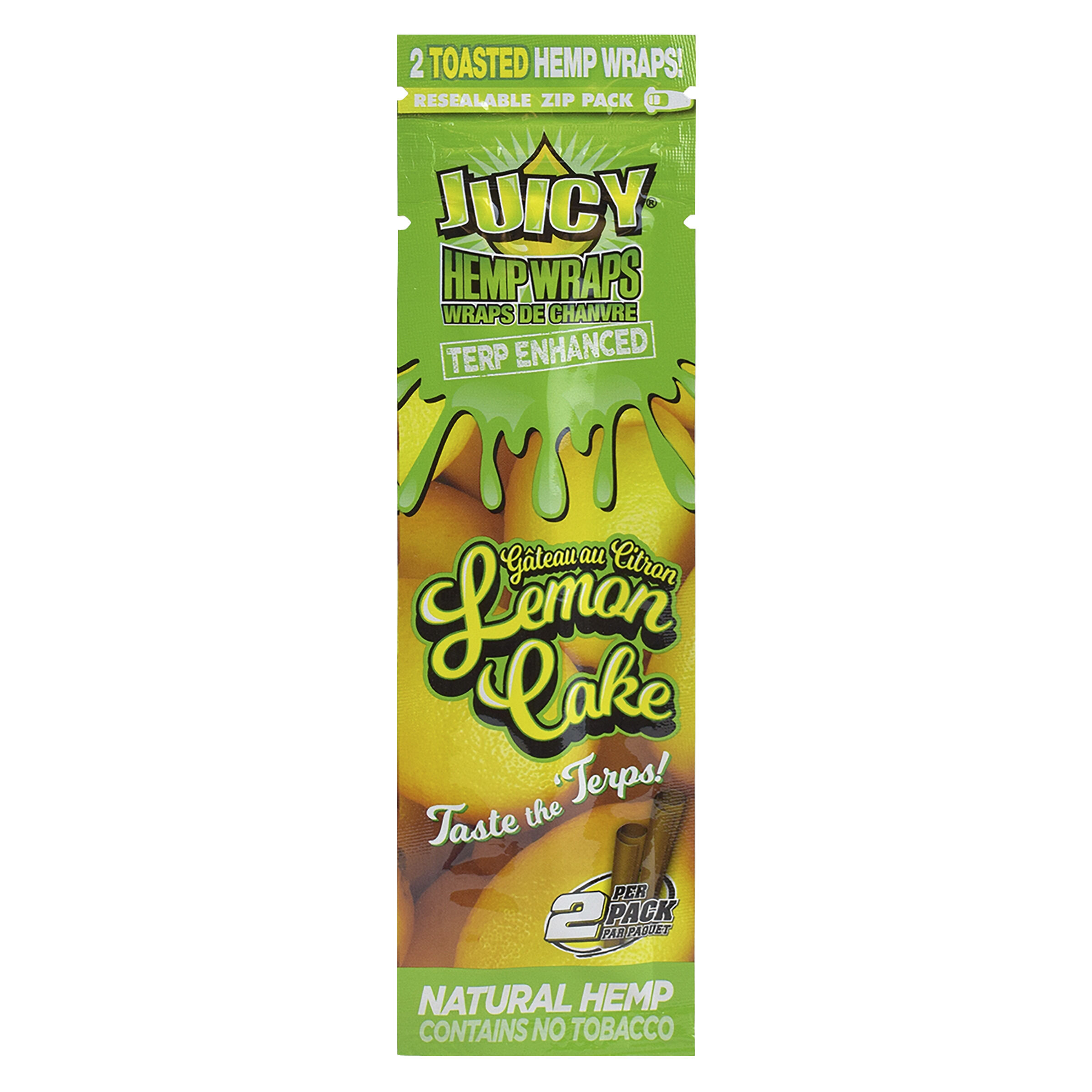 Lemon Cake Hemp Wraps Blunt Accessories