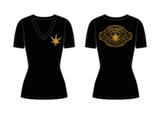 Fitted V Neck M
