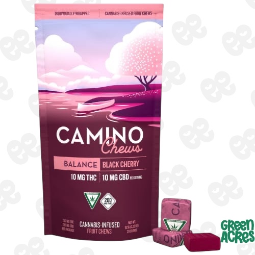 chews: Black Cherry 200 mg 10:10