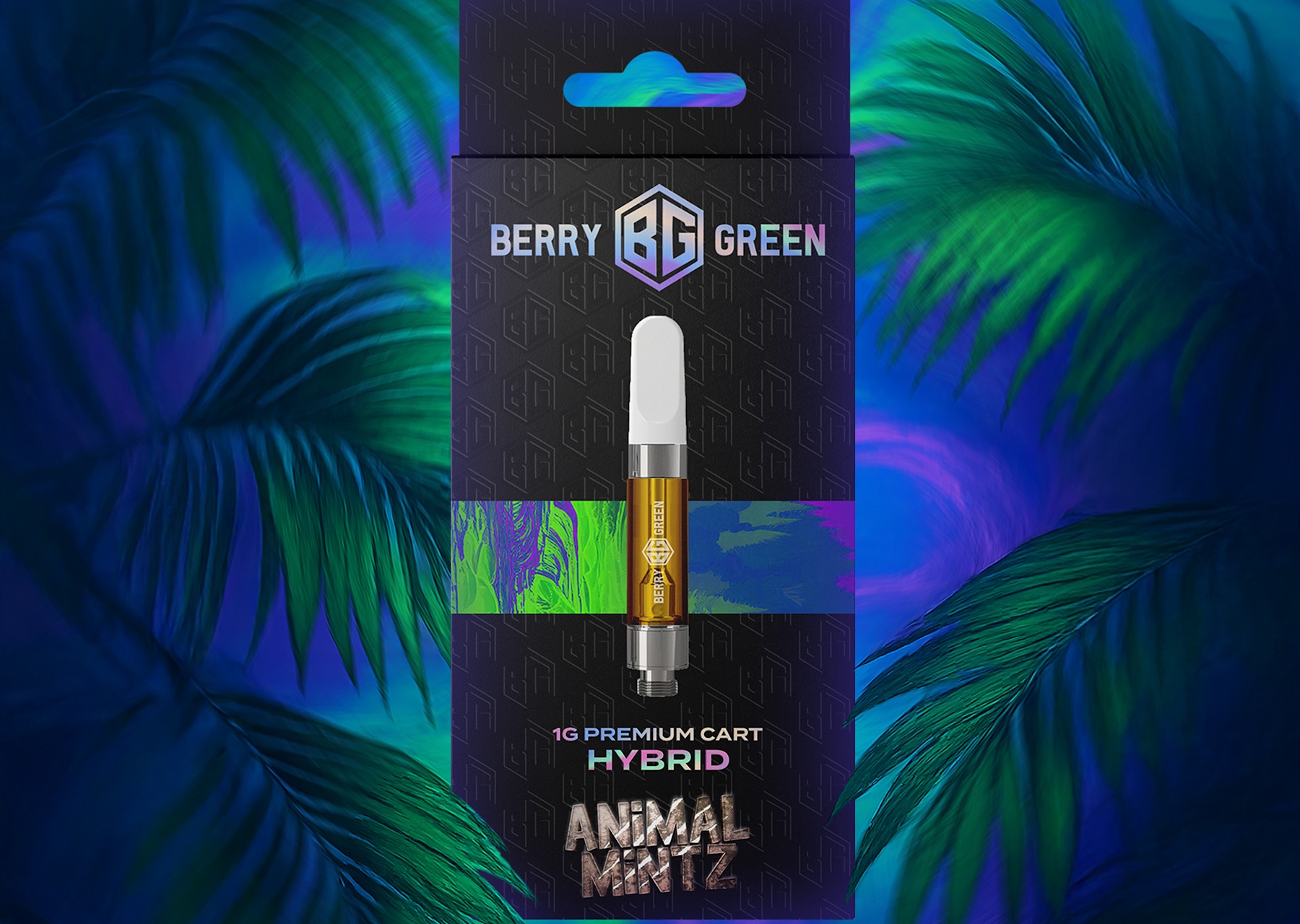 Berry Green | Animal Mintz | 1g 510 Cart