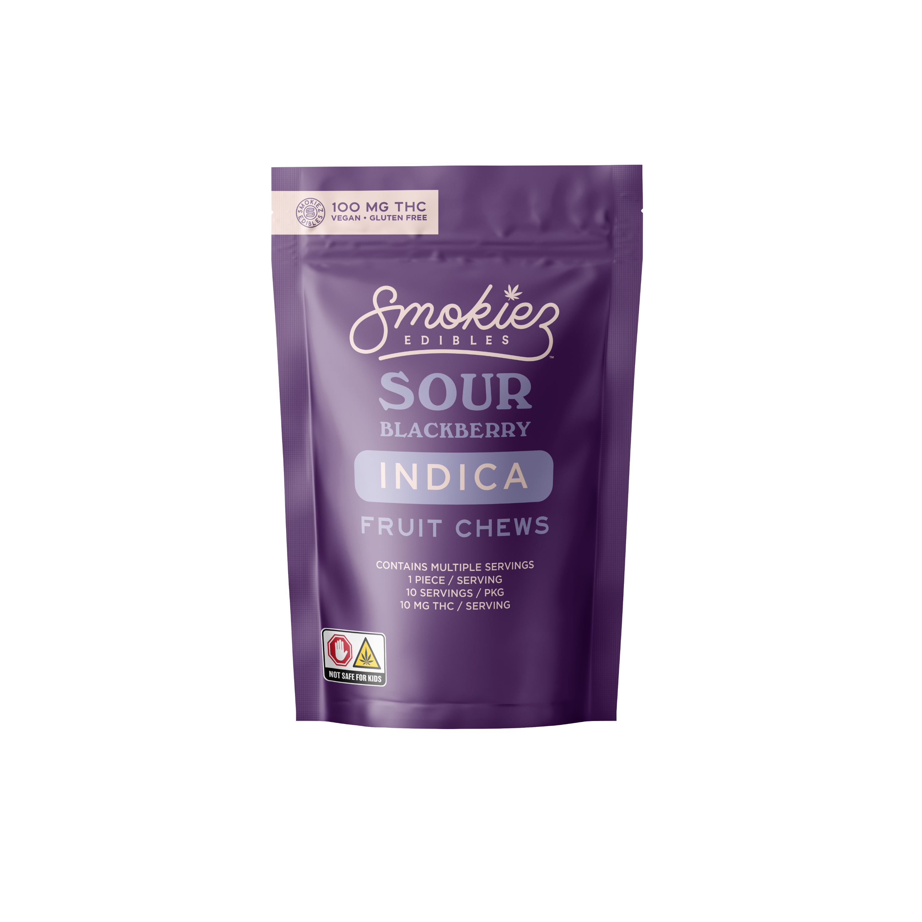 Sour Blackberry | Indica | 10pk | 100mg