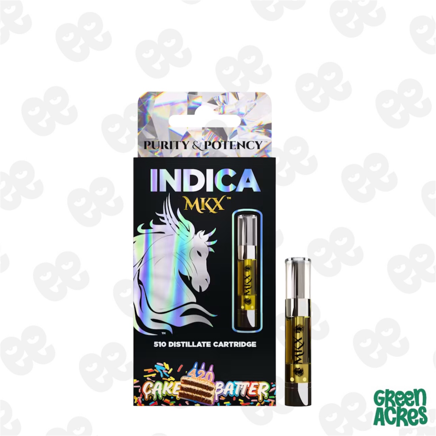 MKX 1 Gram 510 Thread Carts - Cake Batter (Indica)