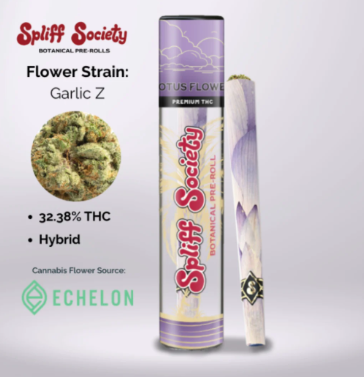 Spliff Society Infused Pre Roll - Lotus Flower