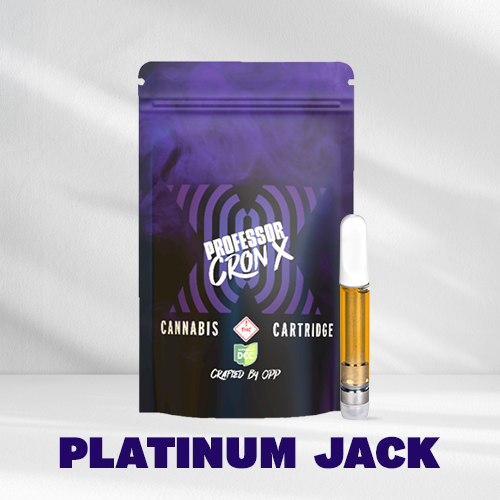 Professor Cron X | 1g Distillate Cart | Platinum Jack