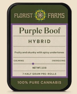 Florist Farms Purple Boof 7pk Prerolls