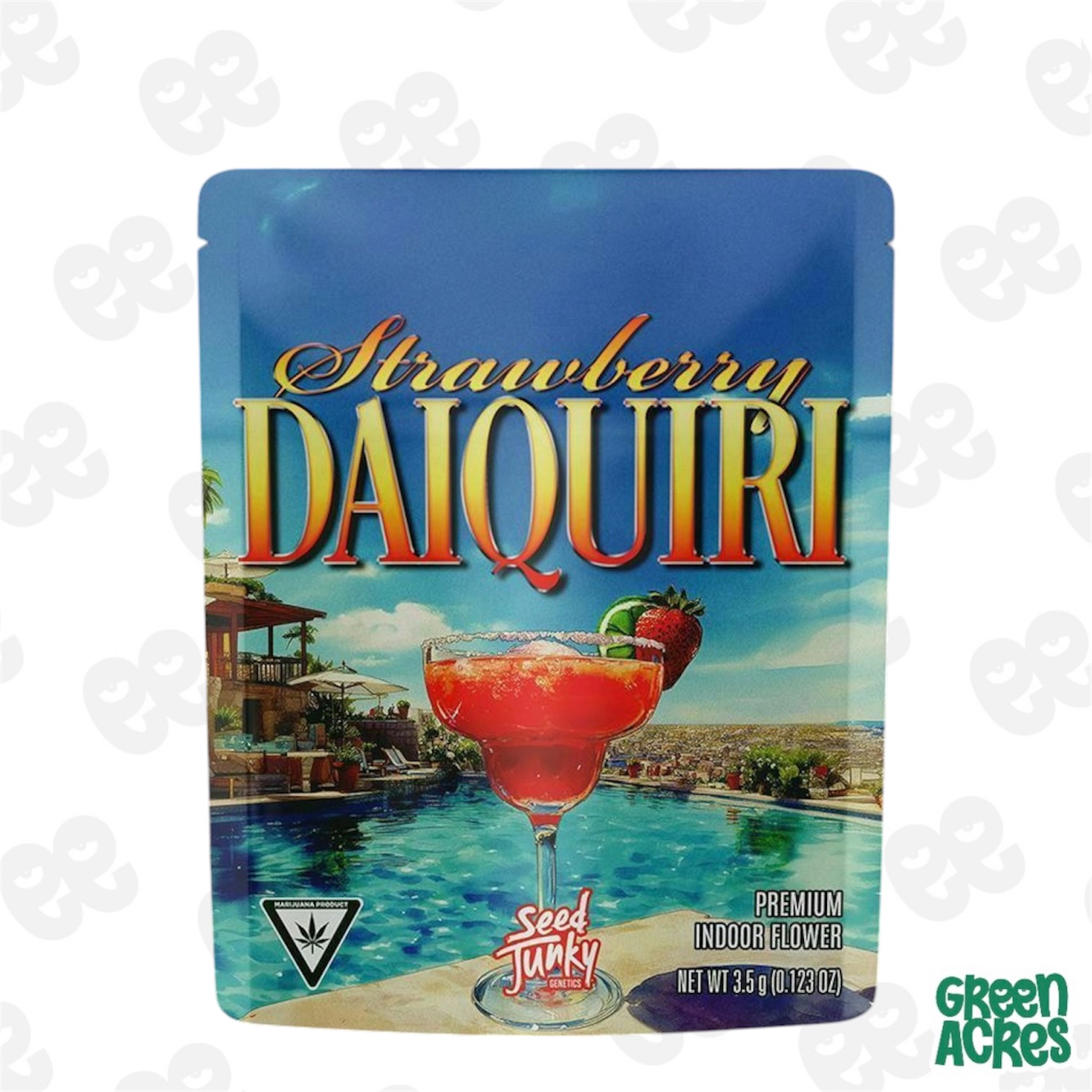 Seed Junky: Strawberry Daiquiri 3.5G Prepackaged Flower