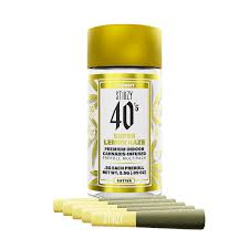 STIIIZY 40's Super Lemon Haze (S) Infused Blunt Multipack 0.5g 4pk
