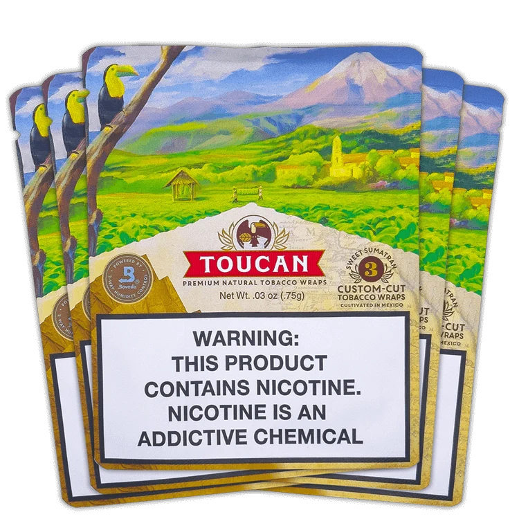 TOUCAN | Natural Tabacco Wrap
