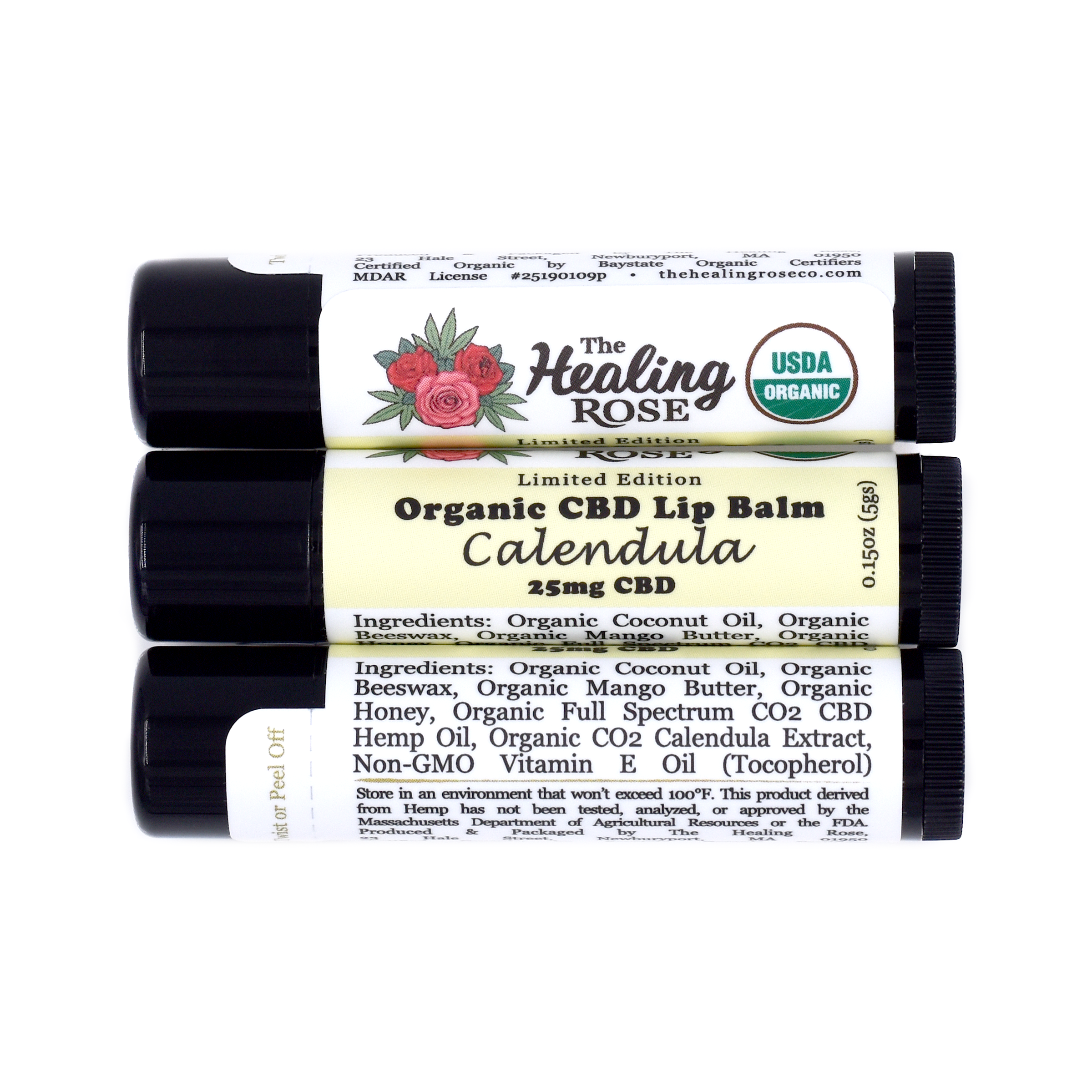 Organic Calendula Lip Balm *limited edition* | 25mg