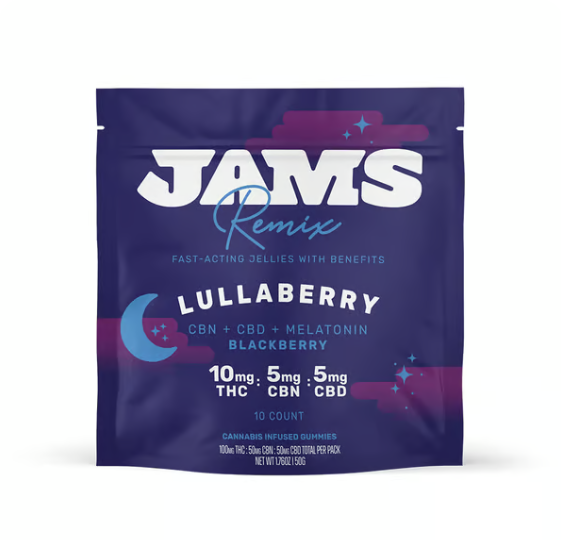 Lullaberry Fast Acting Jellies 2:1:1 10mg x 10ct