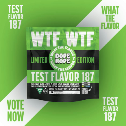 Dope Rope 200mg Gummy - Test Flavor 187