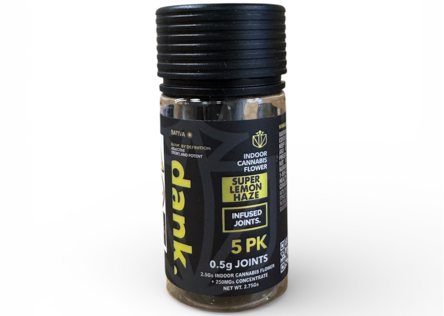 Super Lemon Haze | Sativa | 5 Pack Infused Pre-Roll | 2.75g