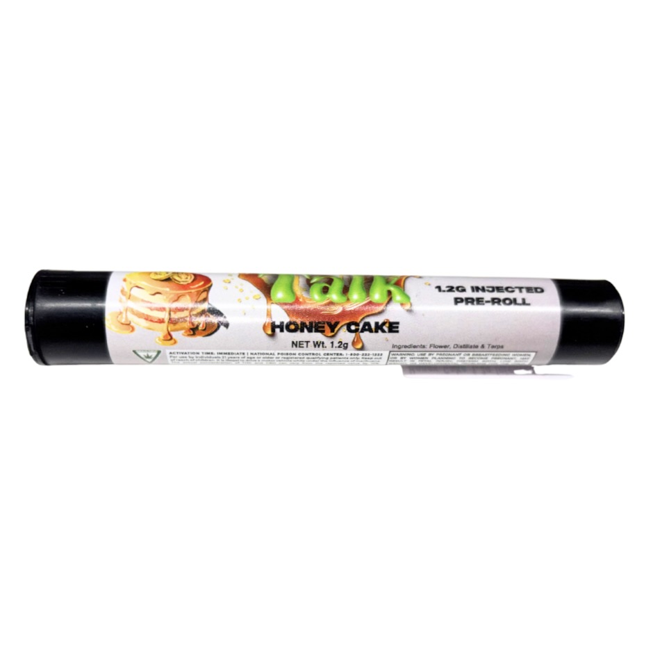 Terp Talk Injected Pre-Roll | Honey Cake
