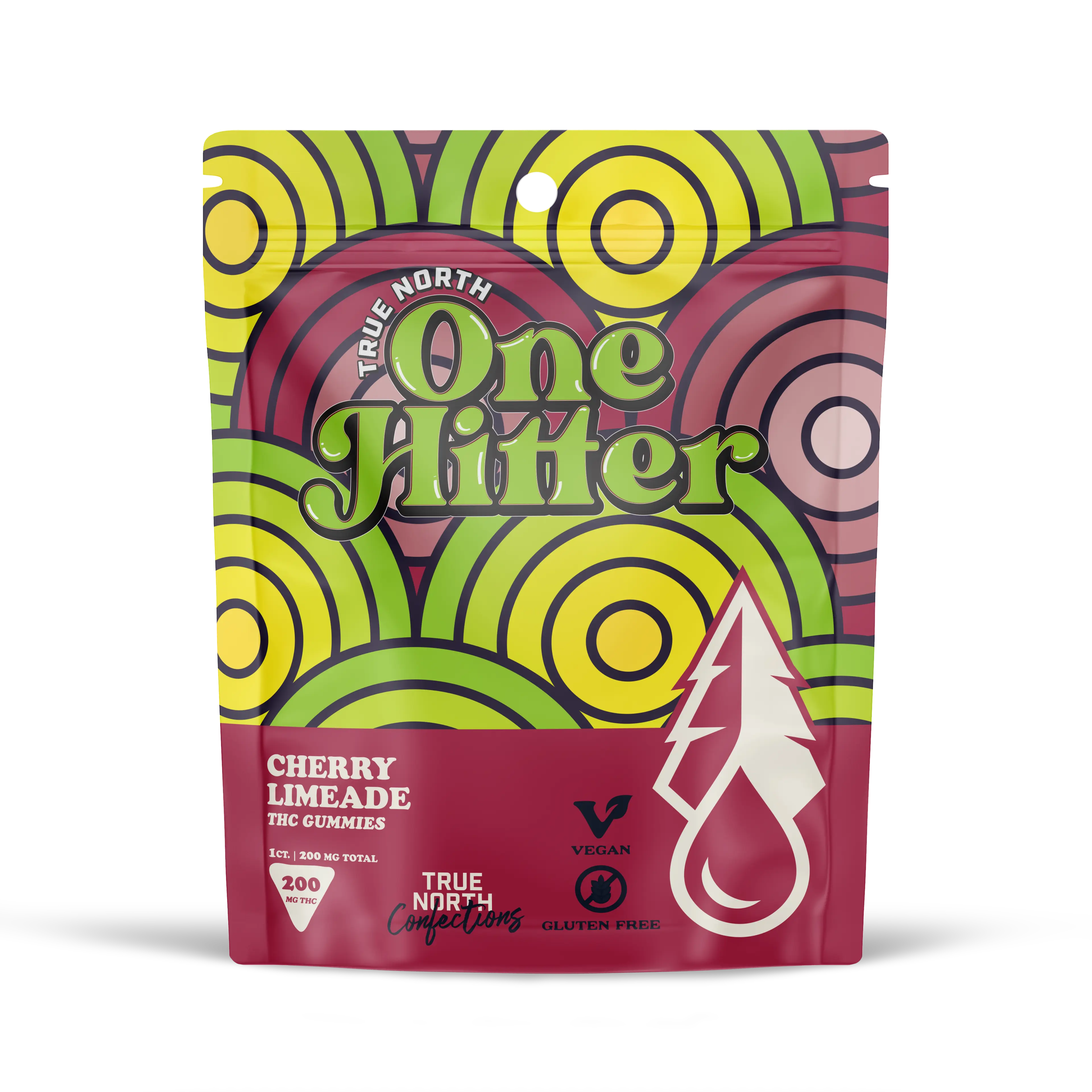 True North Collective Gummies - Cherry Limeade One Hitter - 200mg