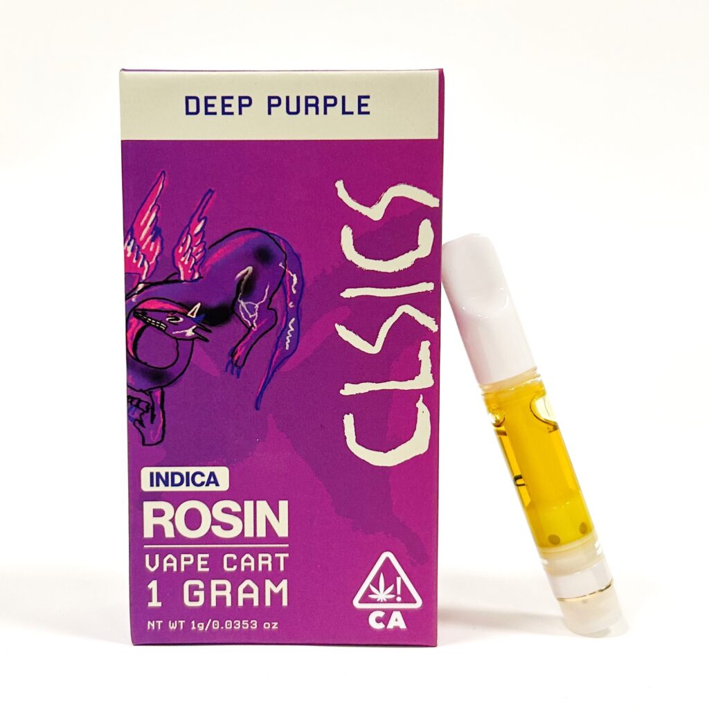 CLSICS - Deep Purple (i) - Live Rosin Cartridge - 1g