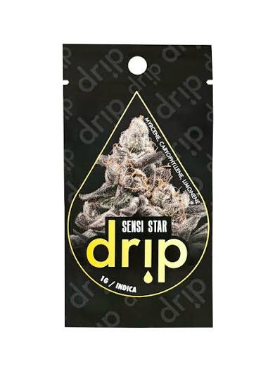DRIP | SENSI STAR | INDICA | 510 VAPE CARTRIDGE | 1G | MED
