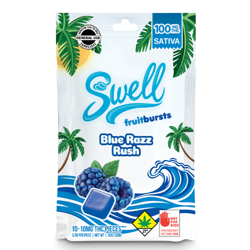Blue Razz Rush Sativa FruitBursts