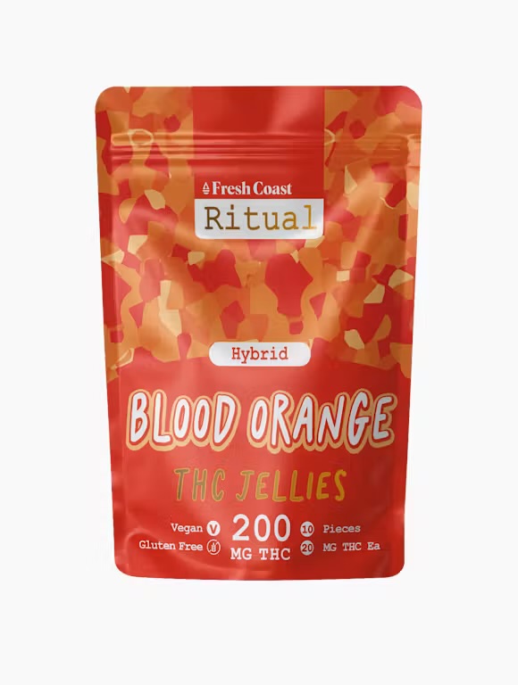 Ritual Blood Orange Gummies (10x20mg) 200mg