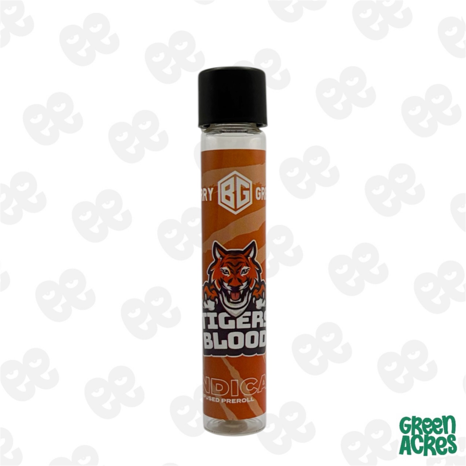 Berry Green: Tiger's Blood 1G Infused Preroll | Green Acres - Westland