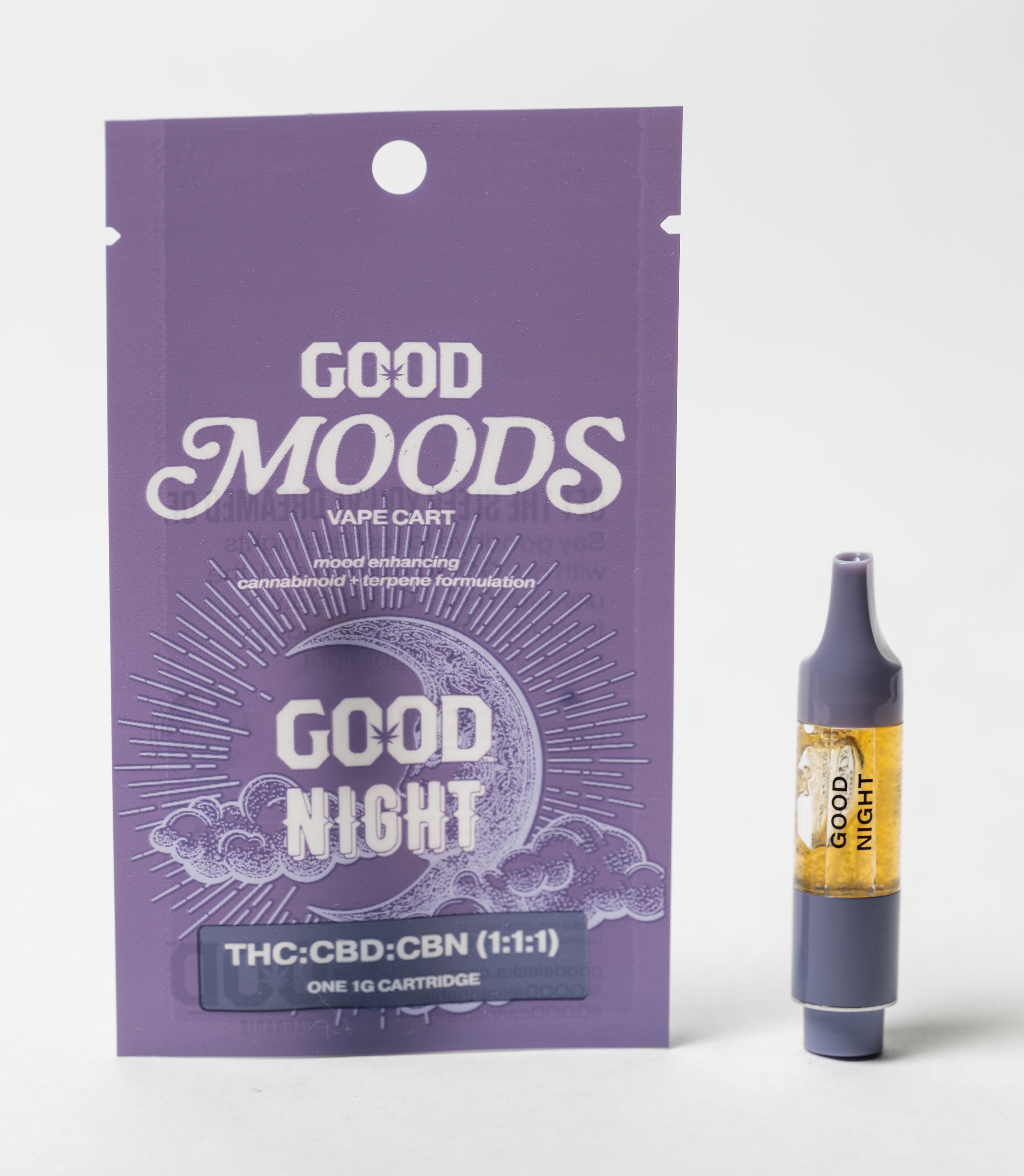*moods* Good Night Vape Cartridge
