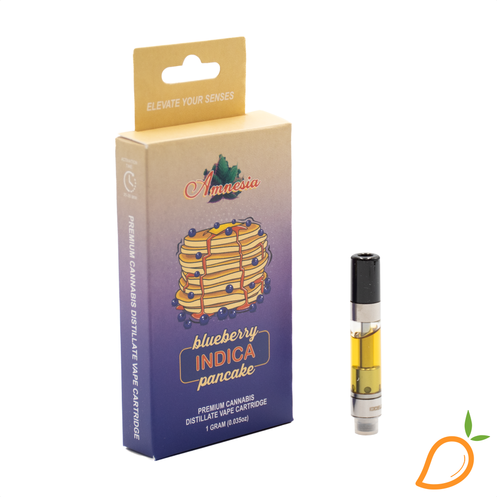 1g Blueberry Pancake Vape Amnesia