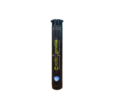 Exotic Genetix - Infused Pre-Roll - Blueberry Gary