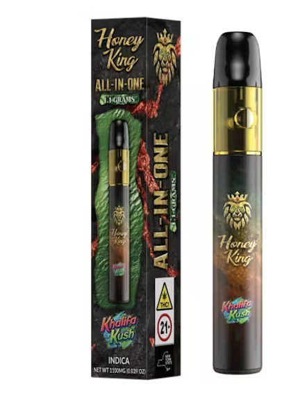 Honey King | Khalifa Kush | Disposable | 1.1g