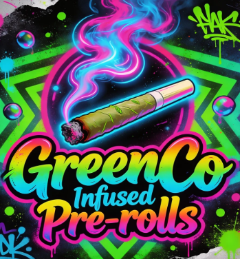 GreenCo Infused Pre-Roll Red Pop