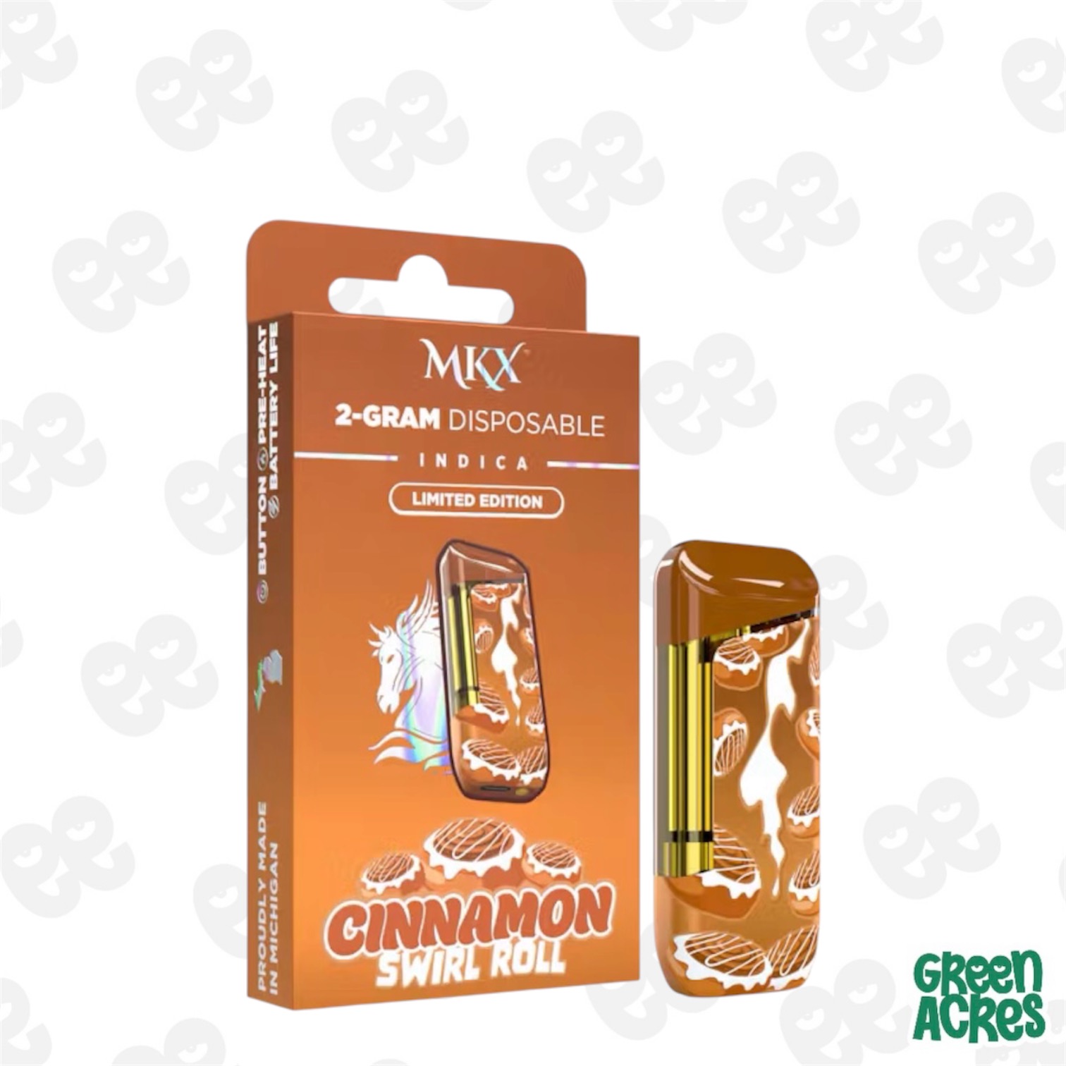 MKX: Cinnamon Swirl Roll 2G Disposable (I)