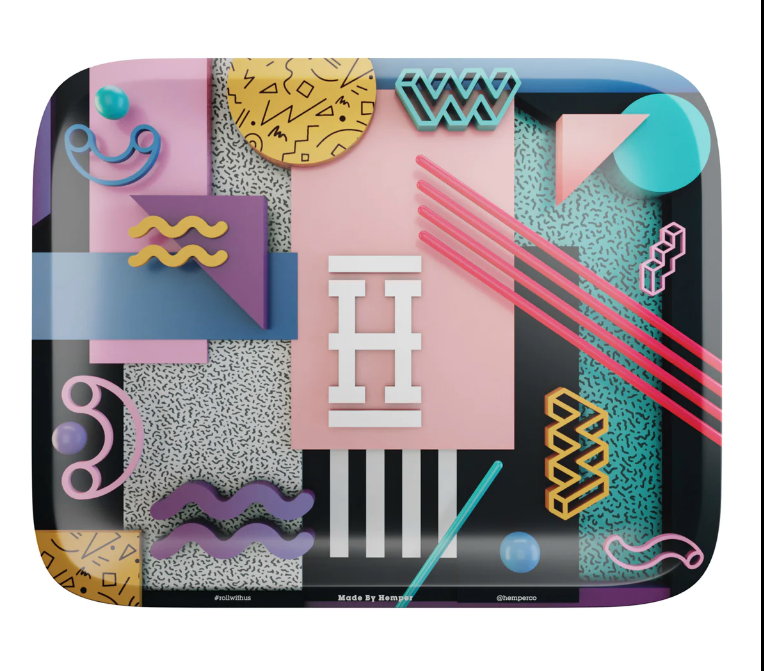 Accessories Party Rolling Tray Hemper