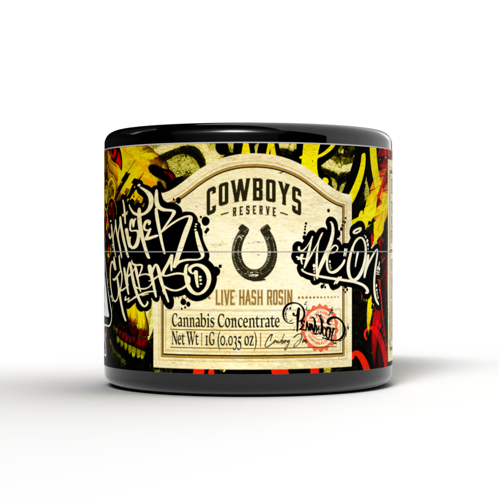 Cowboy's Reserve - Rainbow Belts 2.0 - Dabs Hash Rosin
