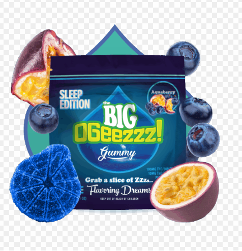 Gummies Big Aquaberry Thc/cbn 1pk/100mg