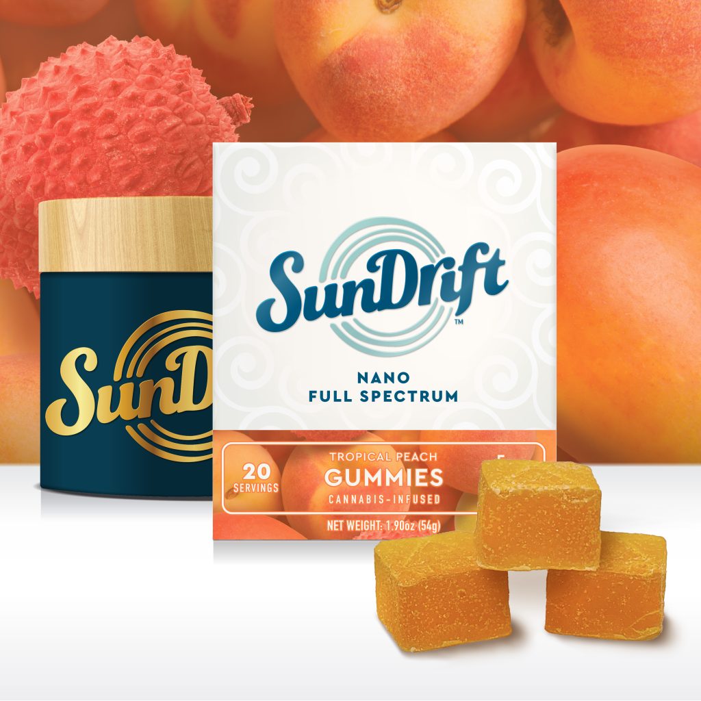 Tropical Peach 20pk Gummies 5mg