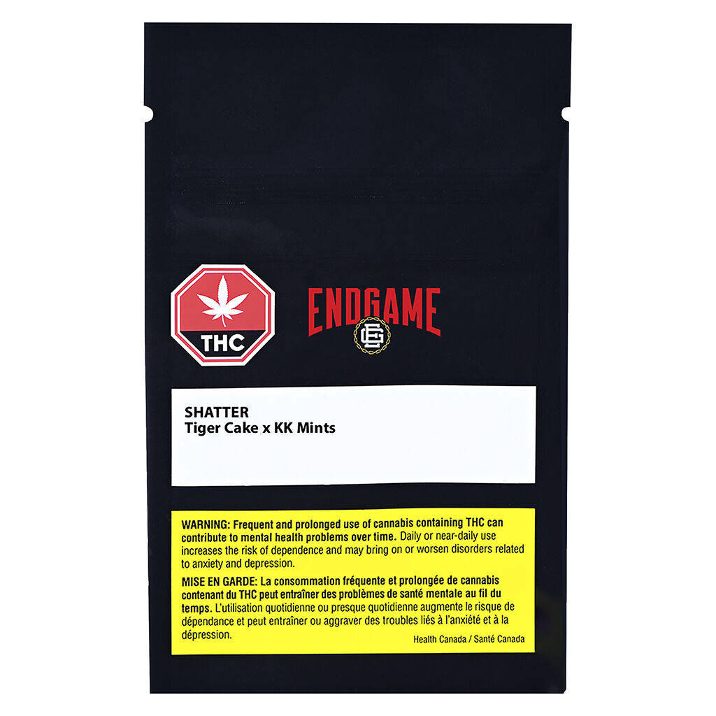 Endgame - Tiger CK x KK Mints Shatter - Indica