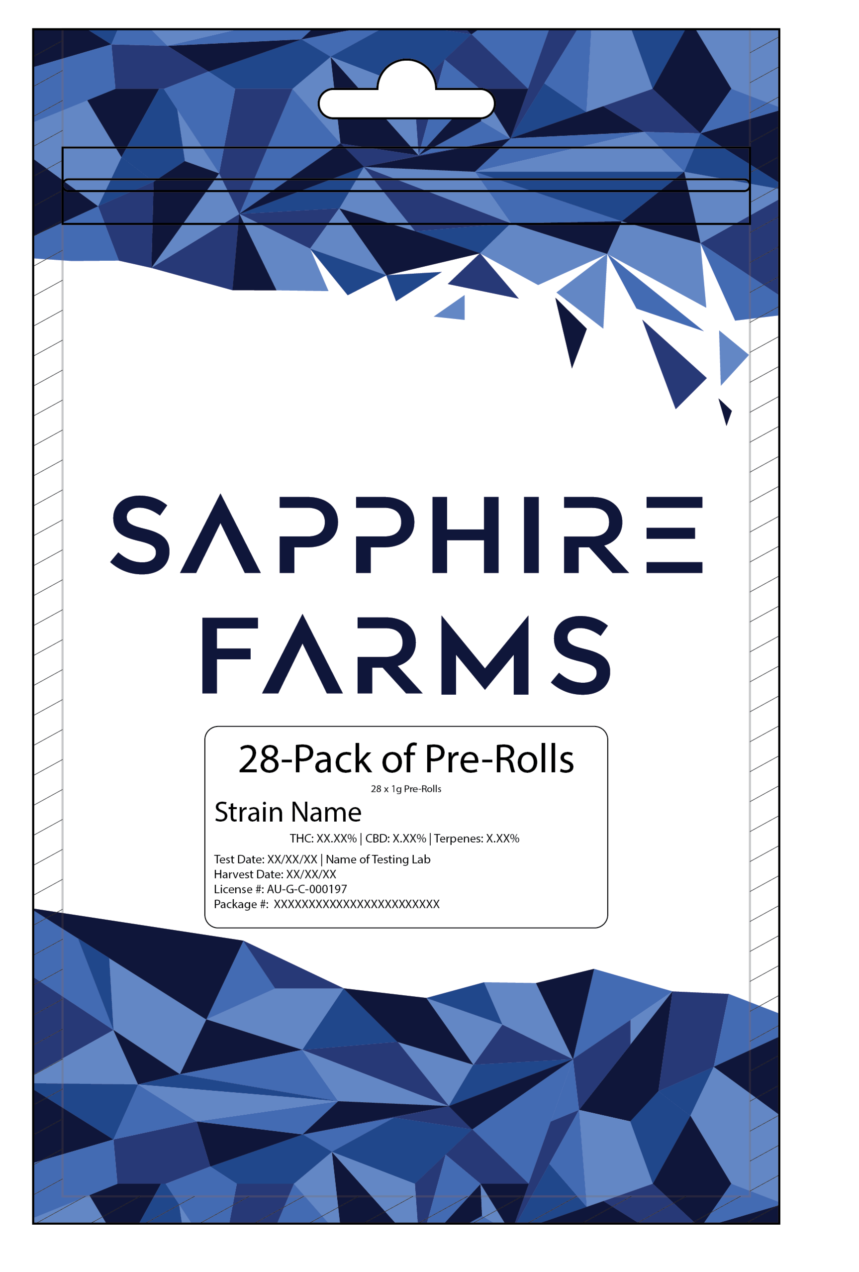 Sapphire: Platinum Lemon Cherry Gelato 28-Pack 1G Prerolls
